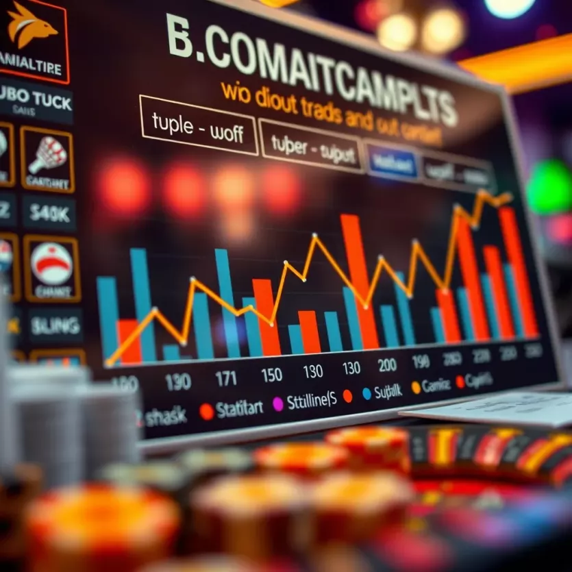 A chart displaying statistical analysis of game outcomes and player trends.
