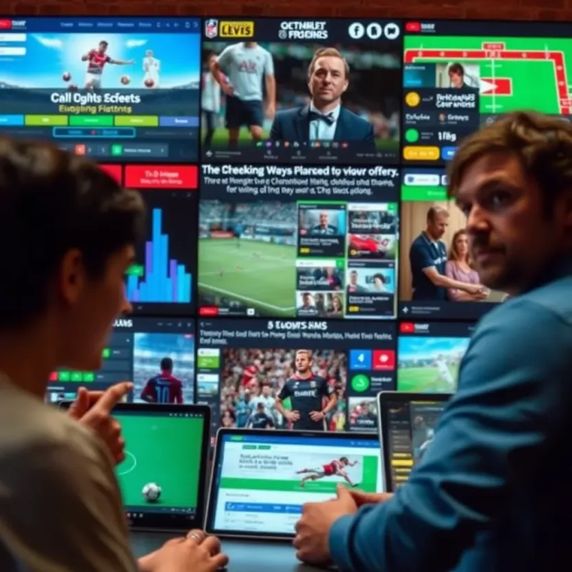 A collage of diverse betting platforms illustrating unique user experiences.