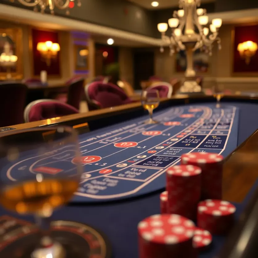 Detailed diagram of baccarat game rules