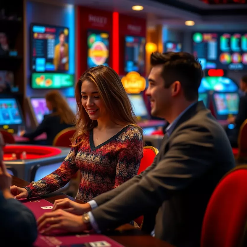 Interactive gameplay with live dealer