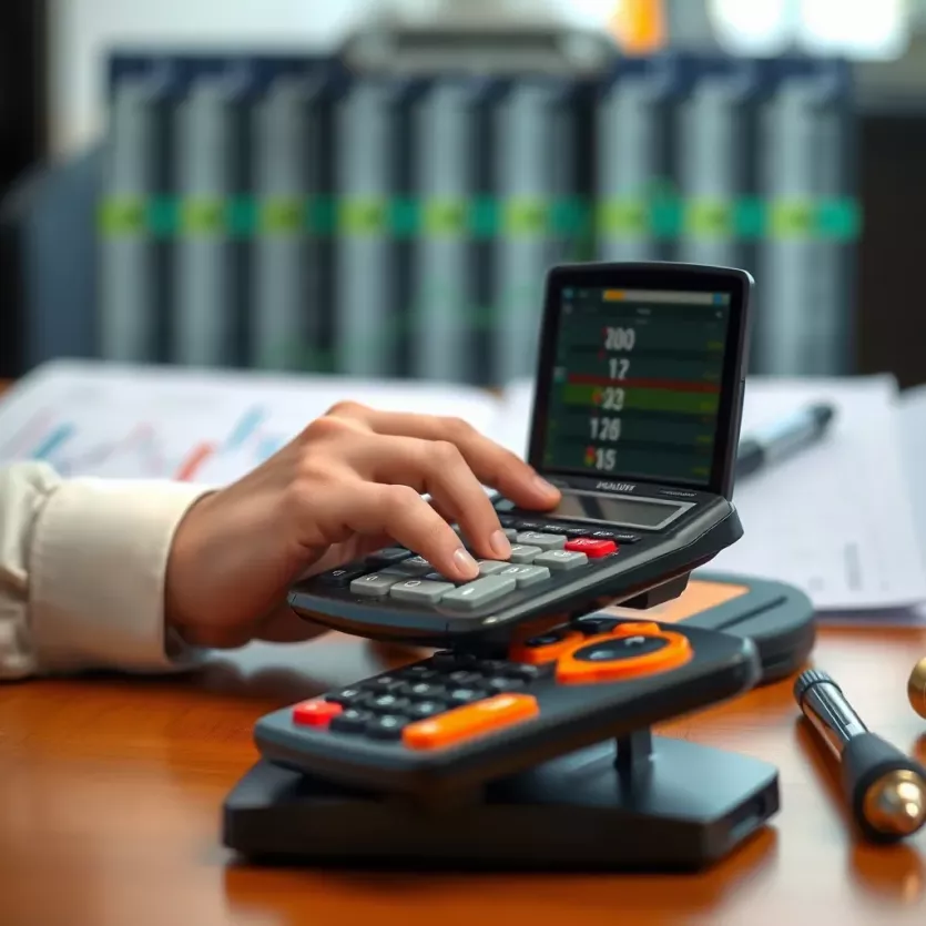 Applying betting strategies with a calculator