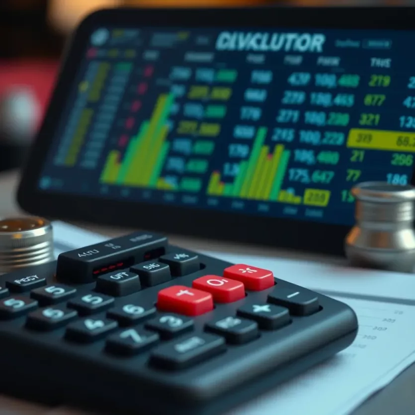 Screenshot of practical tips for using a dividend calculator