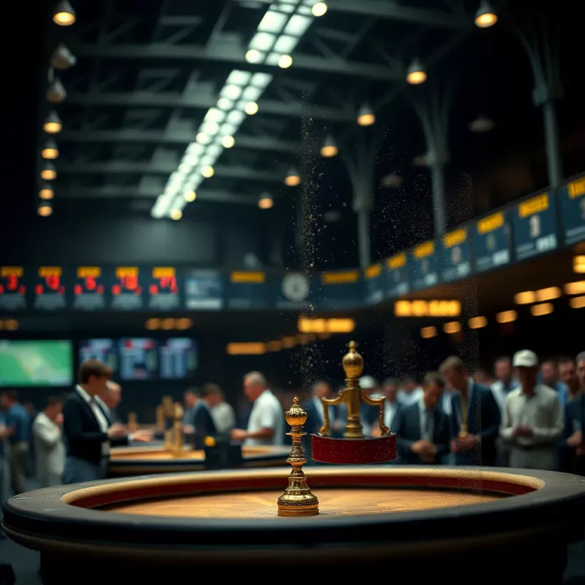 Conceptual illustration of the Kelly Criterion in betting strategy