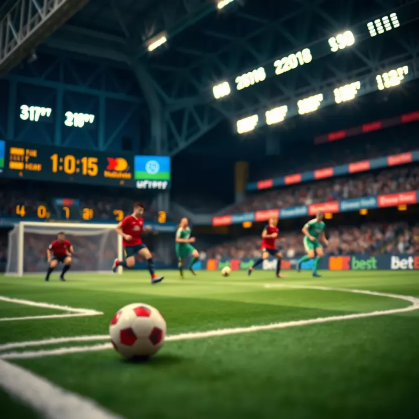 Visual representation of sports betting platforms