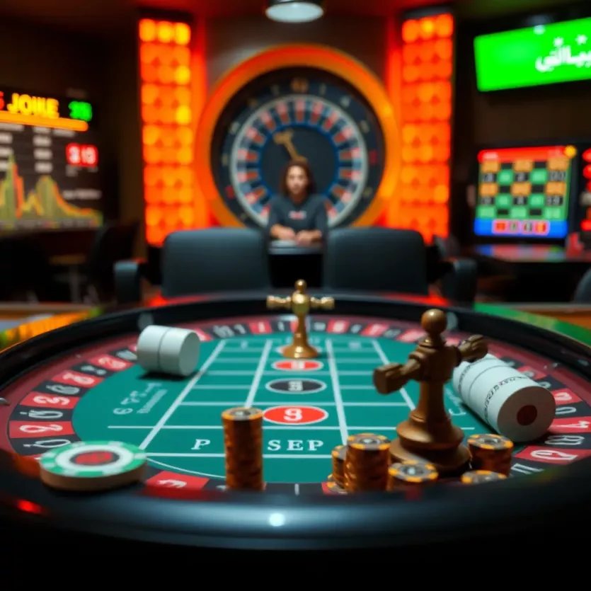 Graphical representation of betting strategies for Fire Joker