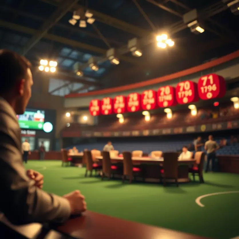 A secure online betting environment visualization