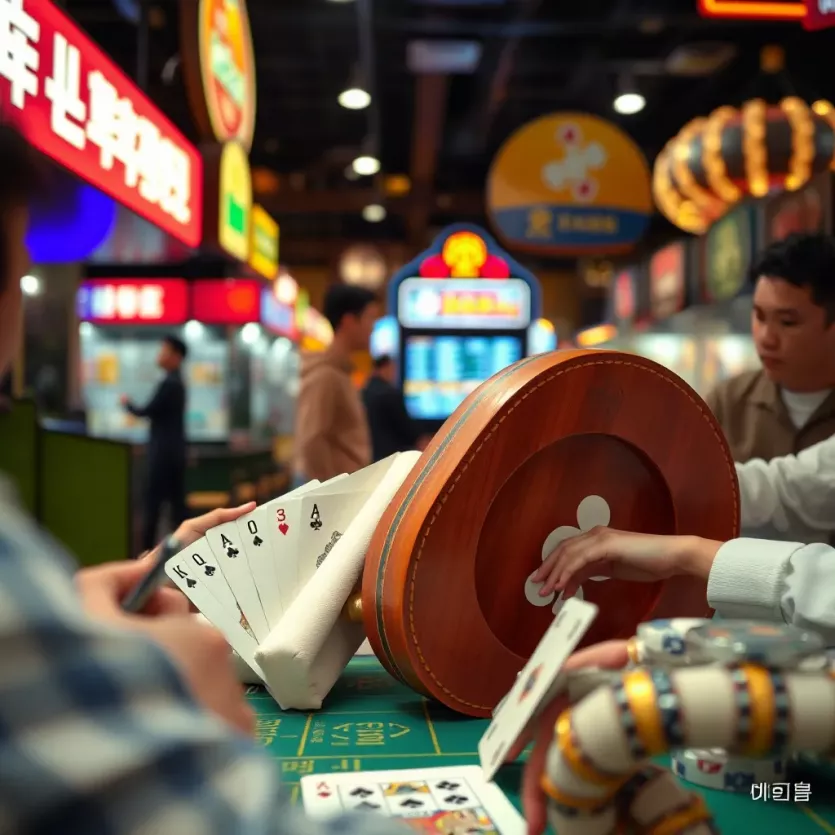 Visual representation of various gambling forms in Korea