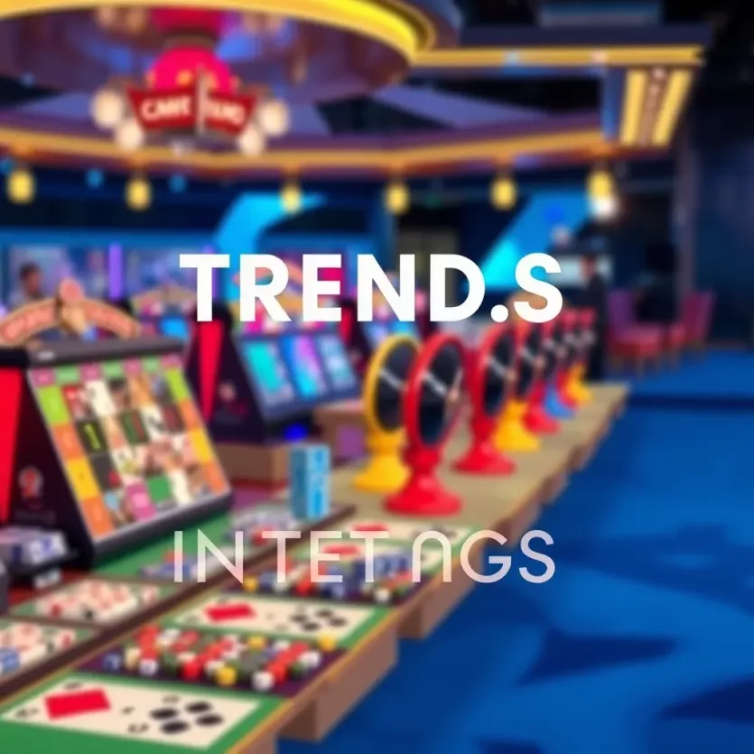 Infographic on current trends in online gaming