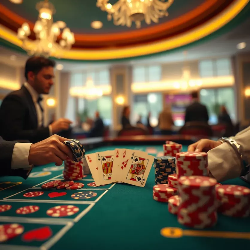 Strategic betting options in baccarat