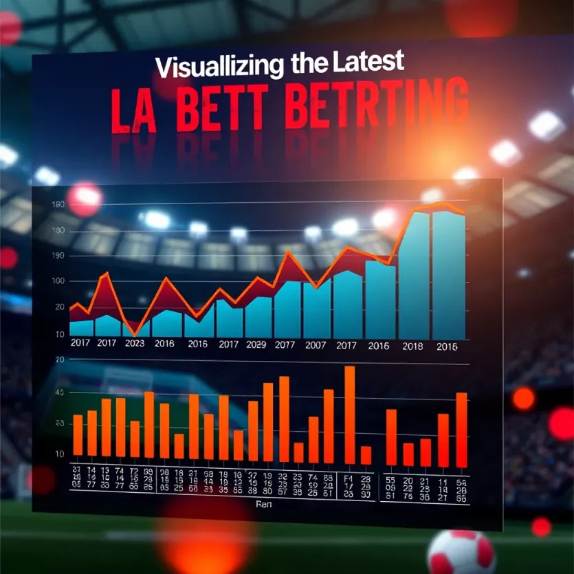 Graphical representation of recent betting trends and statistics