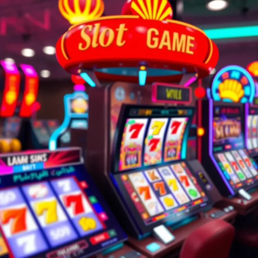 Visual representation of slot game mechanics