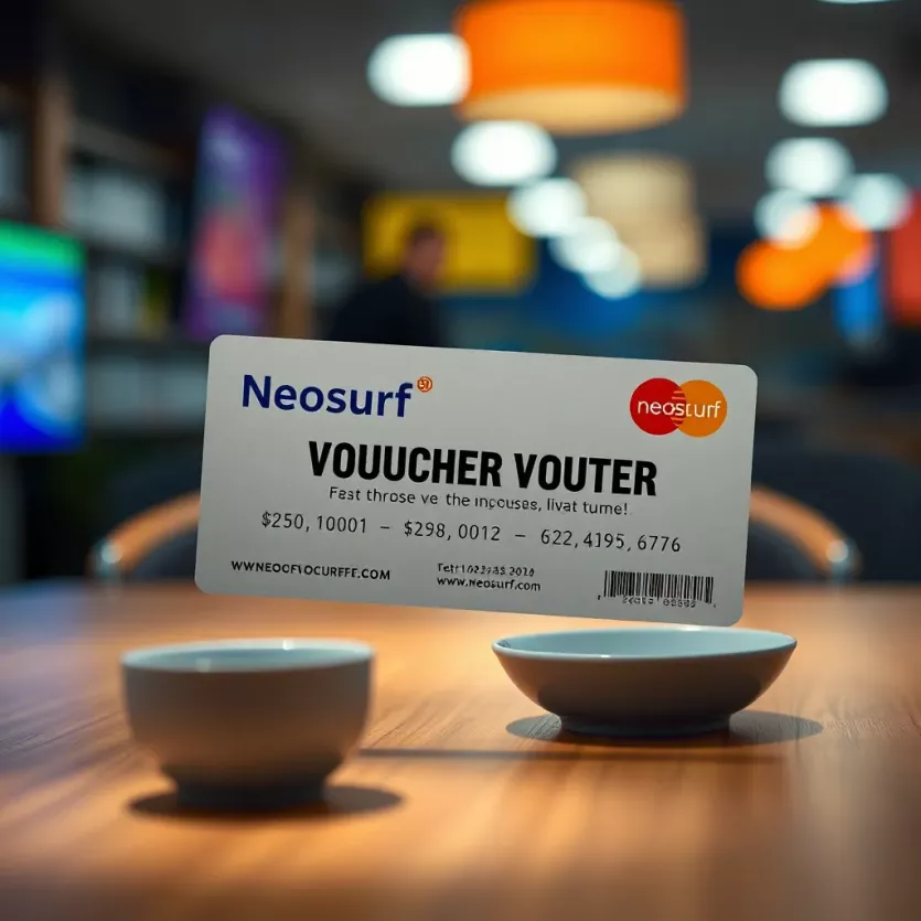Detailed illustration of Neosurf voucher features