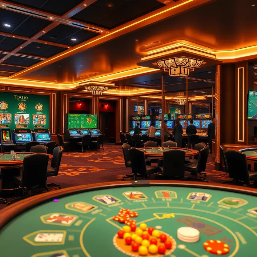 Overview of RA Casino gaming environment