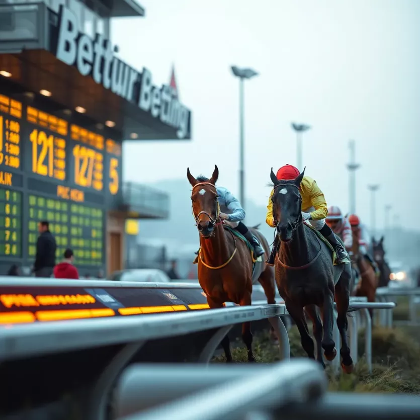 A selection of popular betting platforms for horse racing