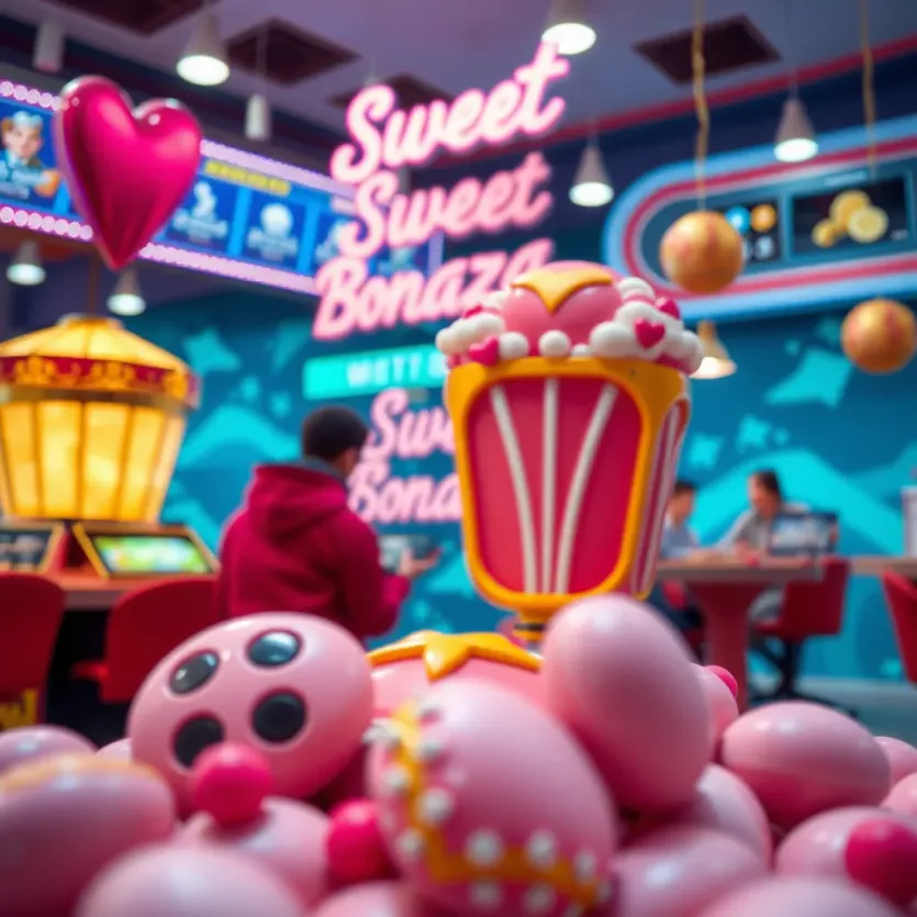 User interface of Sweet Bonanza game