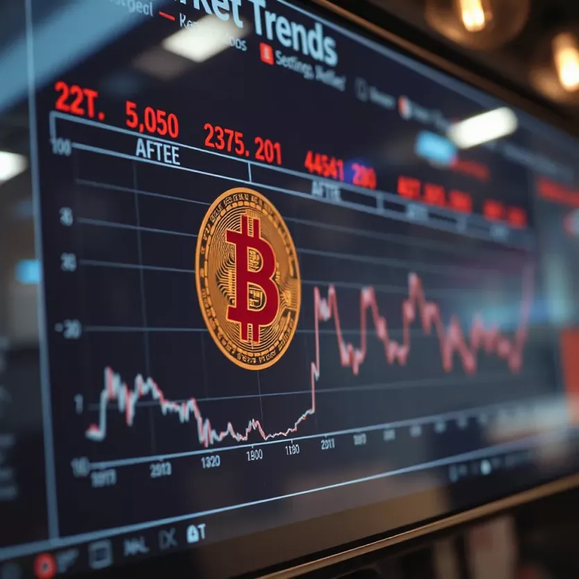 Graph depicting trends in Bitcoin sports betting