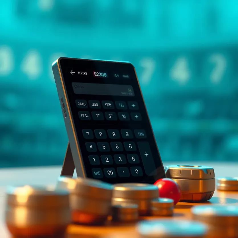 Visual representation of user experience with the odds calculator