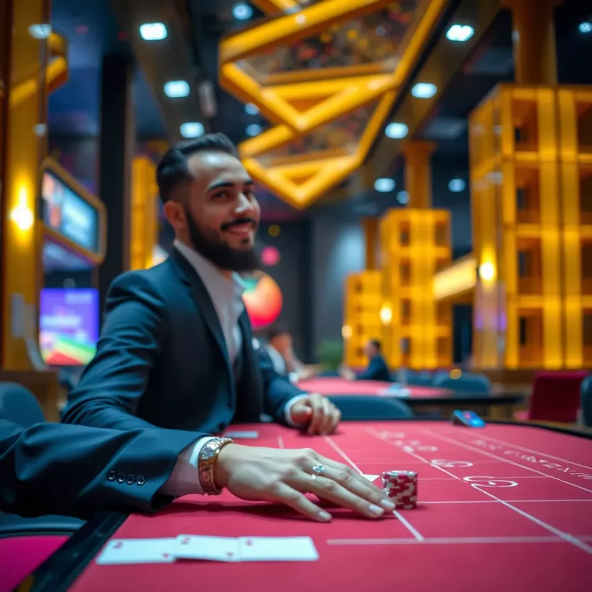 Futuristic representation of baccarat and its potential growth in the betting ecosystem