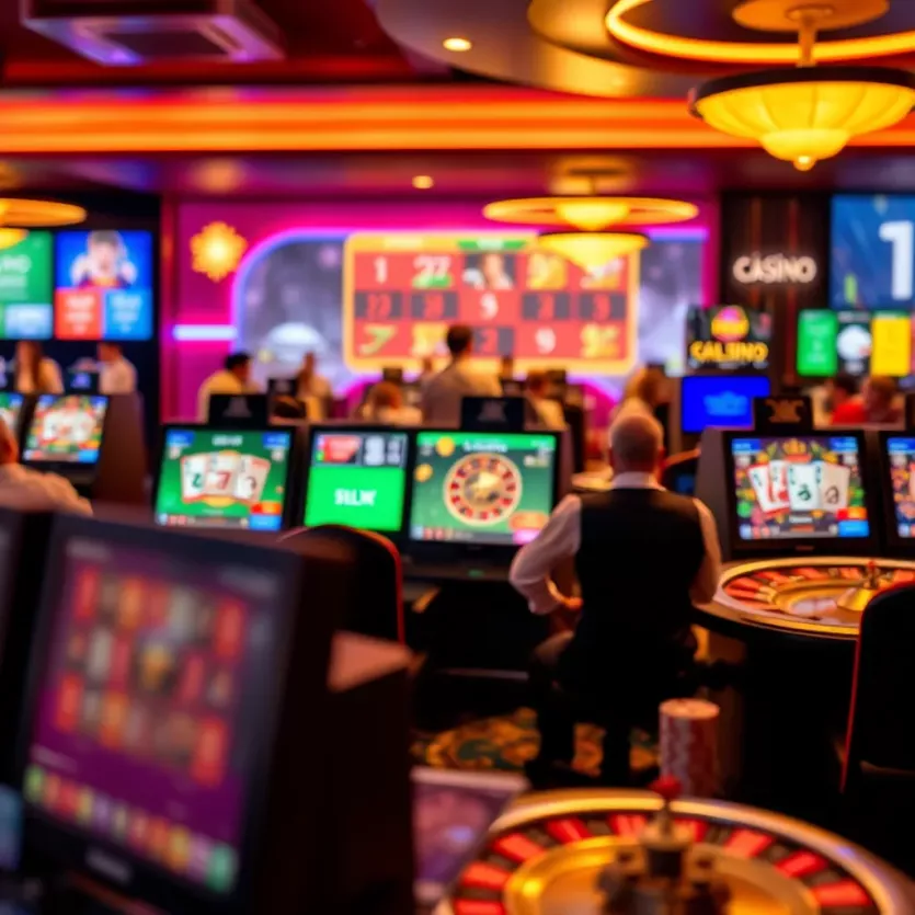 An overview of online casino gaming interface
