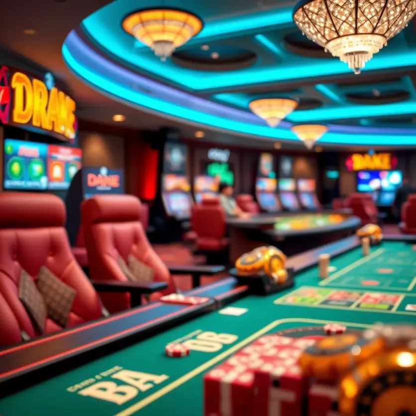 Variety of games offered at Drake Casino