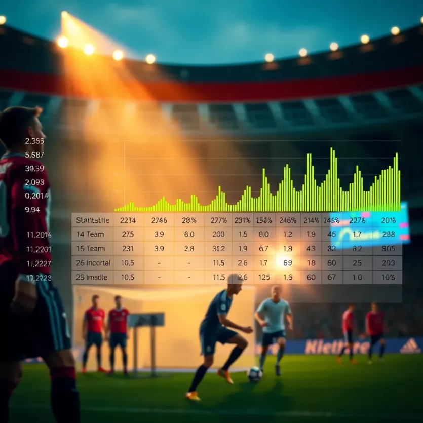 Statistical breakdown of teams