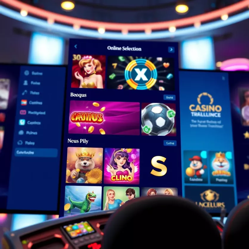 An online casino interface showcasing various games available